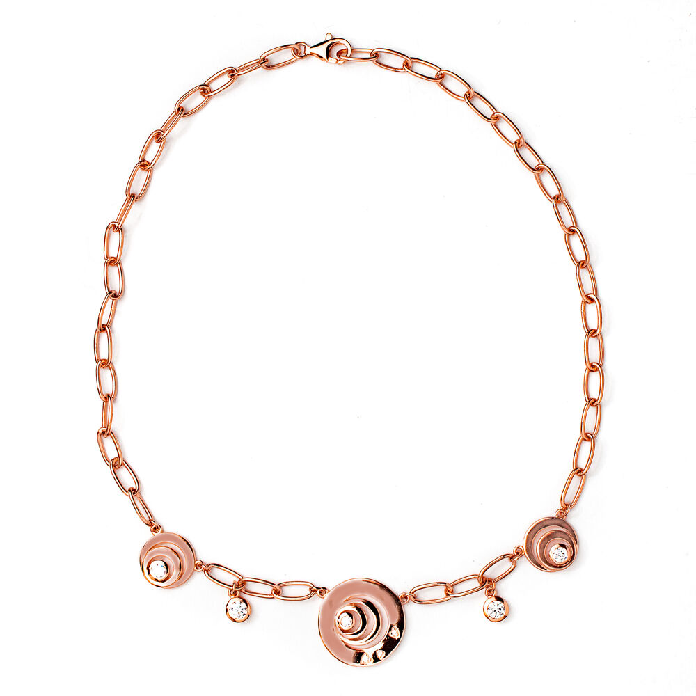 Damhalsband Folli Follie 3N9S059RC 23 cm - 2