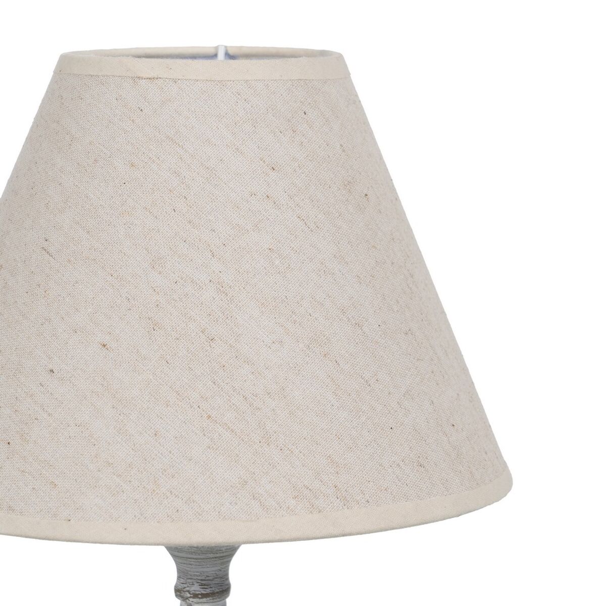 Bordslampa Beige Grå 60 W 220-240 V 20 x 20 x 34 cm - 5