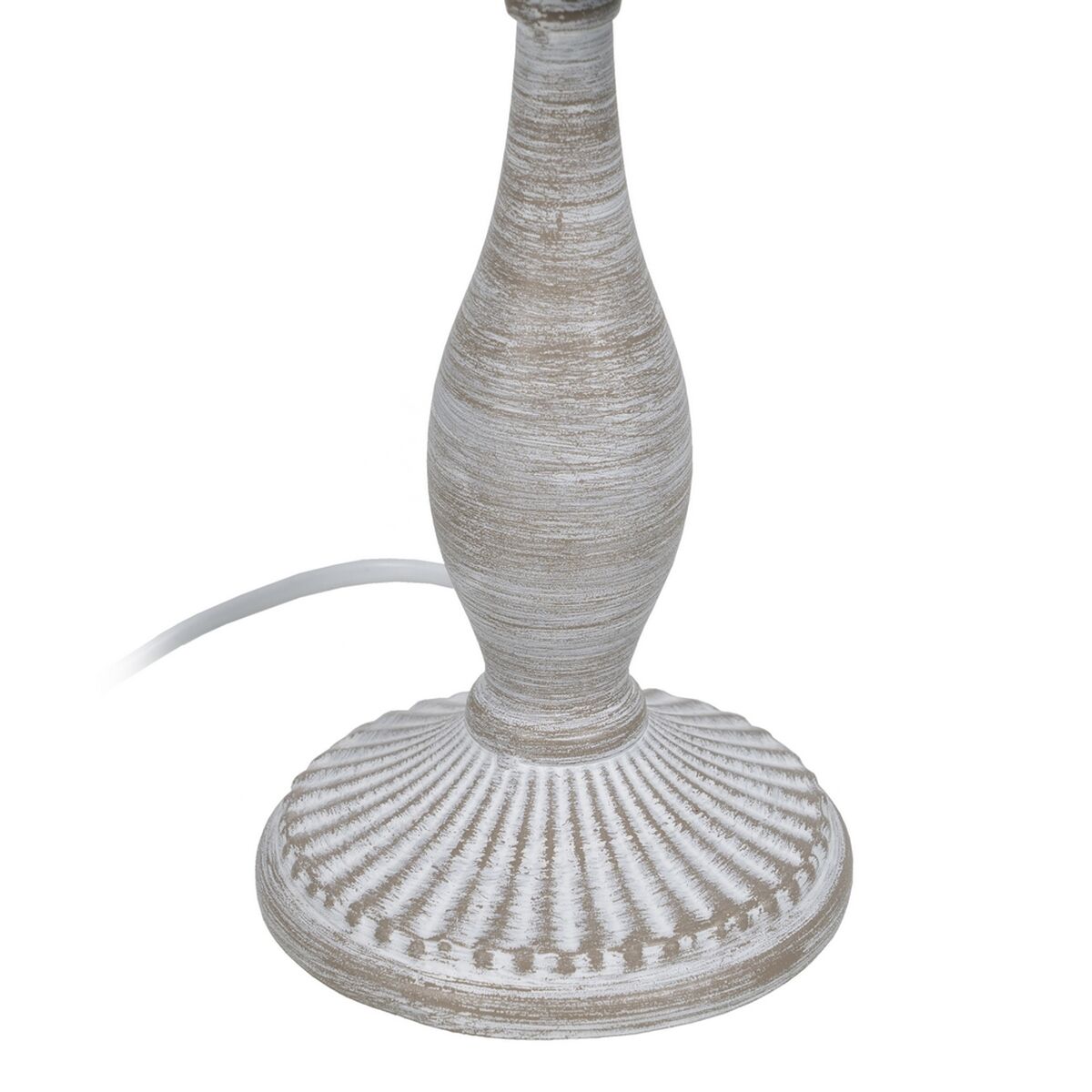 Bordslampa Beige Grå 60 W 220-240 V 20 x 20 x 34 cm - 3