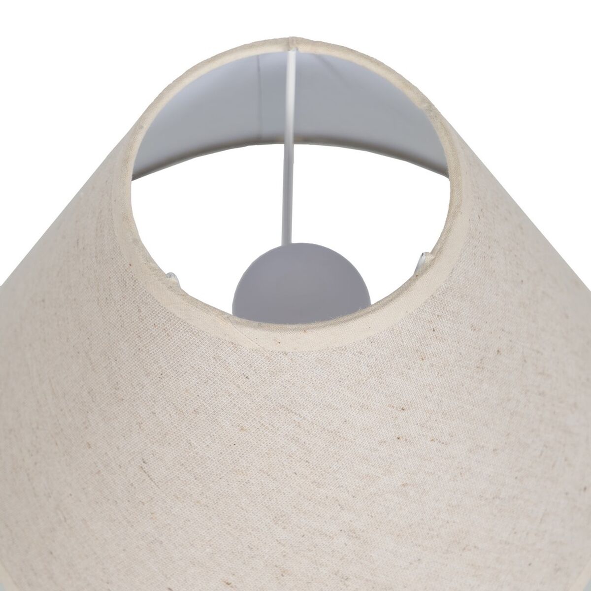 Bordslampa Beige Grå 60 W 220-240 V 20 x 20 x 34 cm - 4