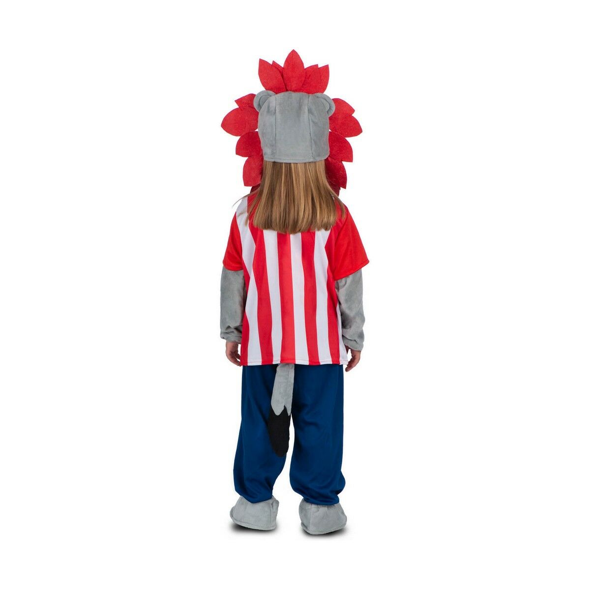 Maskeraddräkt för barn My Other Me Blå Röd Atlético de Madrid (5 Delar) - 3