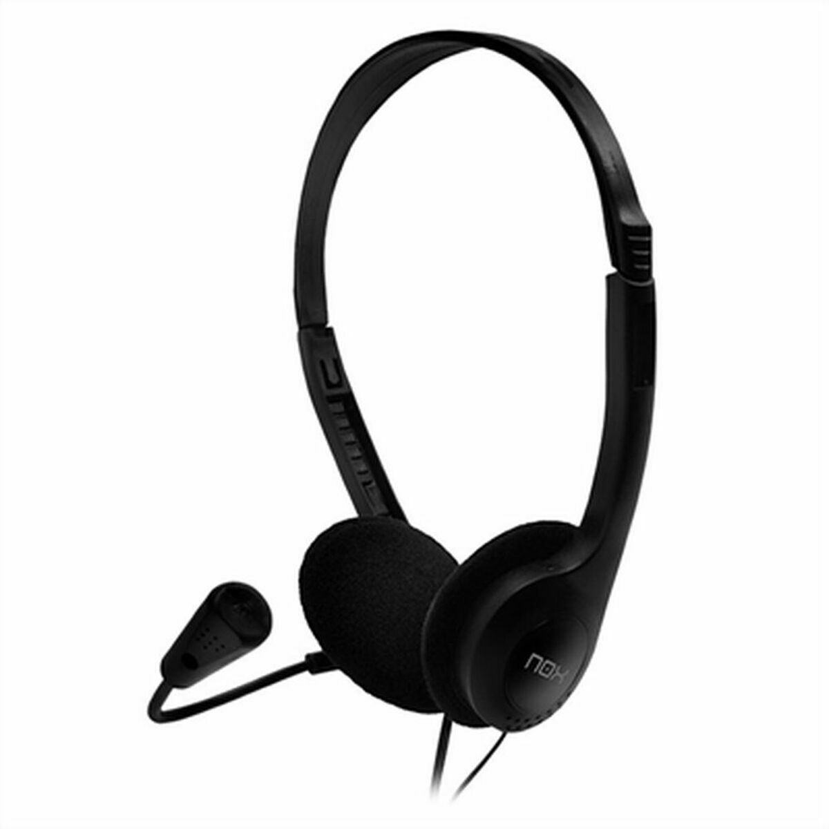 Hörlurar med Mikrofon Nox-Xtreme Voice One Svart - 2