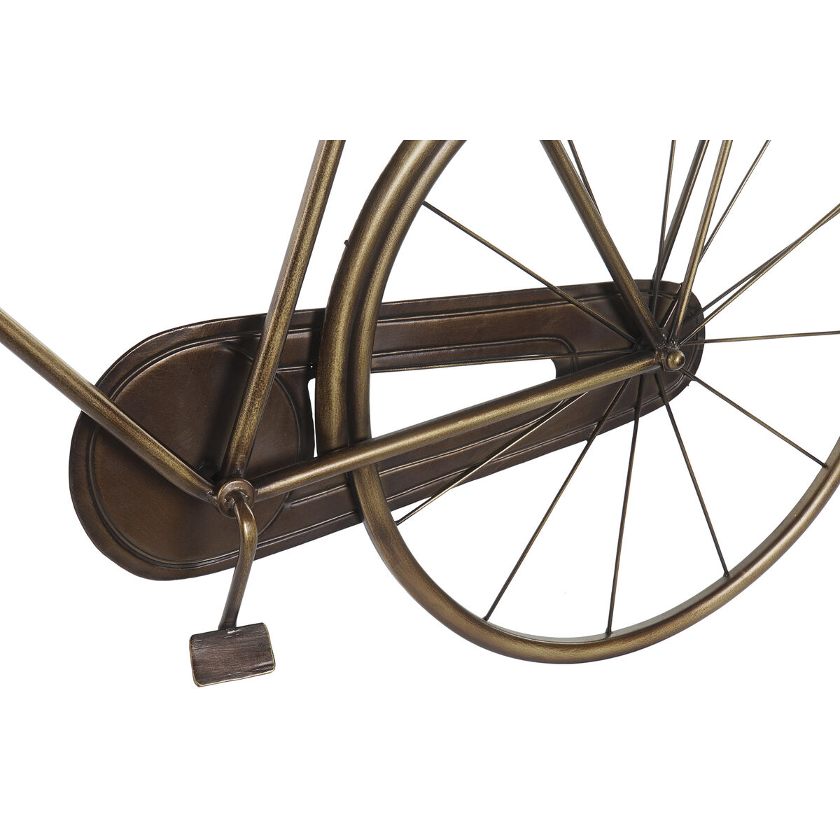 Prydnadsfigur DKD Home Decor Gyllene Cykel Loft 108 x 8 x 63 cm - 3