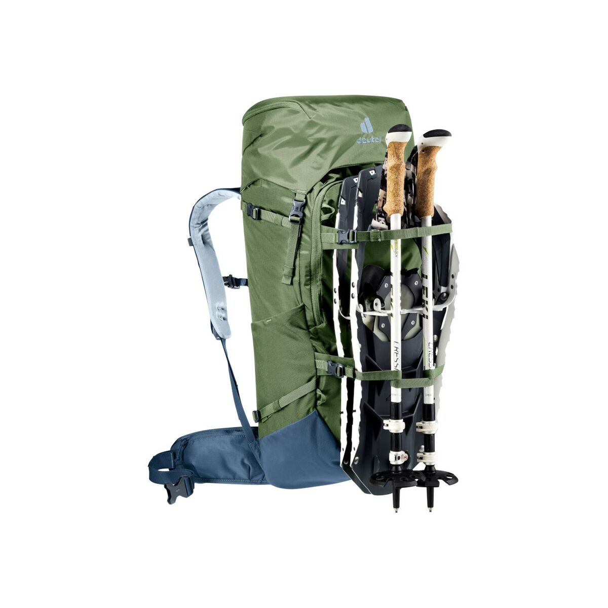 Ryggsäck för bergmiljö Deuter Rise 34+ Blå Persimon - 5