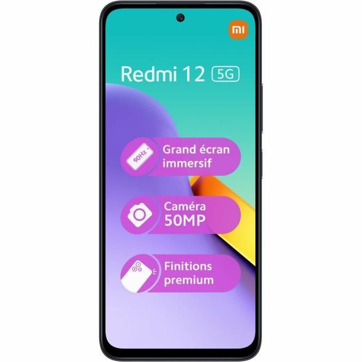 Smartphone Xiaomi REDMI 12 5G 4-128 BK 6,8" 6,79" Octa Core 4 GB RAM 128 GB Svart - 4