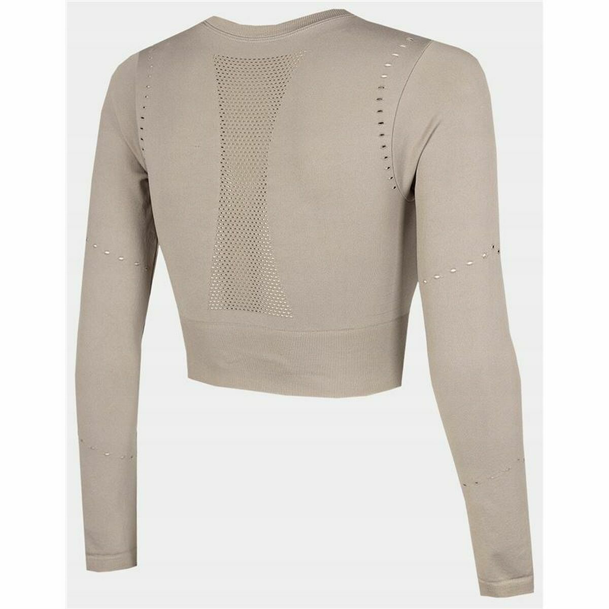Tröja utan huva Dam 4F Beige - 2