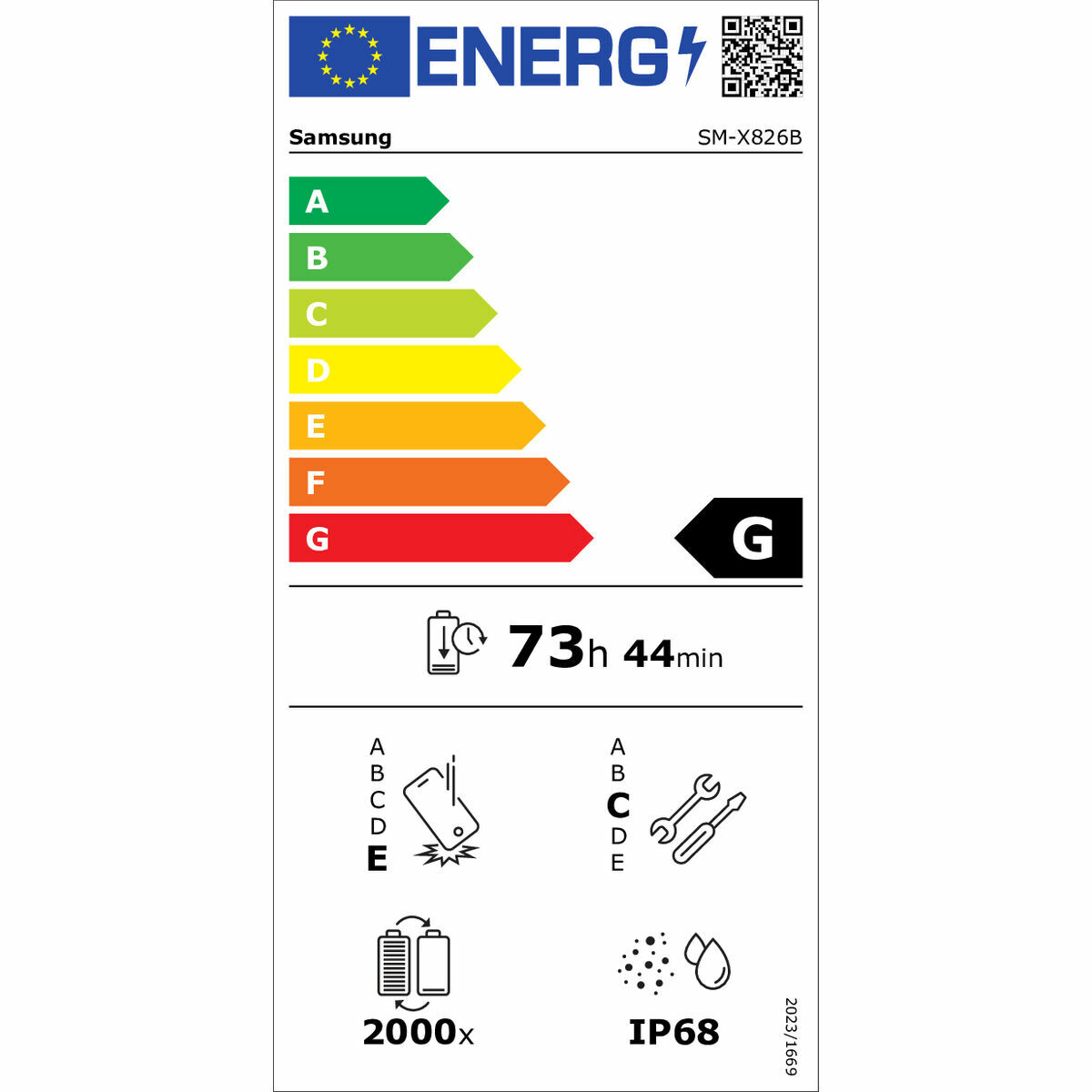 Läsplatta Samsung SM-X826BZAPEUB Grå - 2