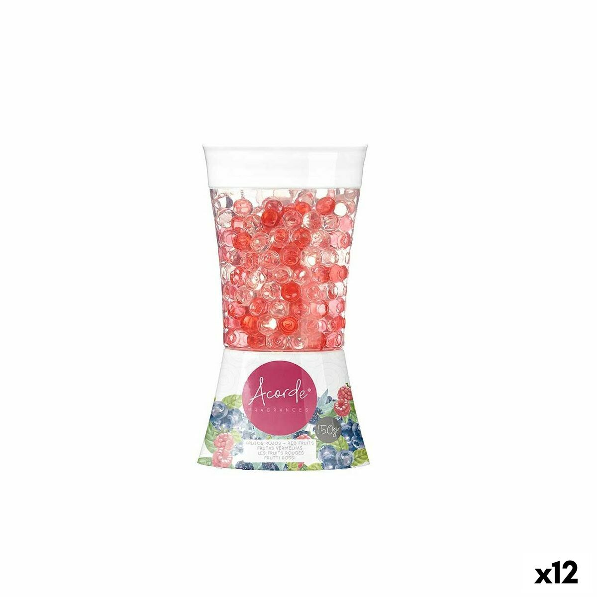 Luftrenare Acorde Röda Bär 150 g Gel (12 antal)