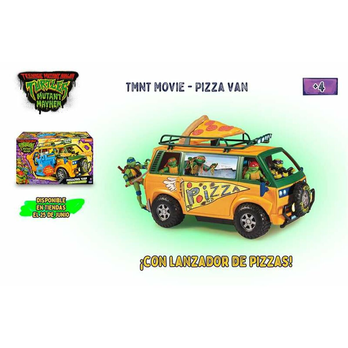 Husvagn Teenage Mutant Ninja Turtles Pizza Van - 2