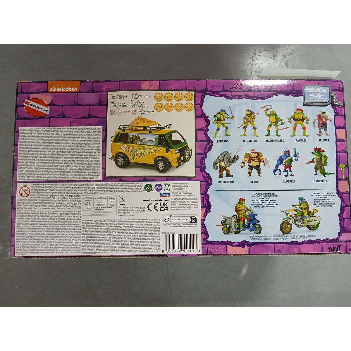 Husvagn Teenage Mutant Ninja Turtles Pizza Van - 15