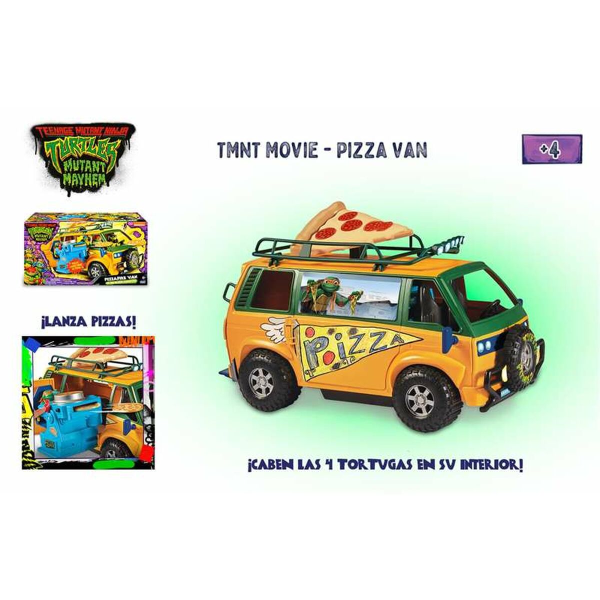 Husvagn Teenage Mutant Ninja Turtles Pizza Van - 18