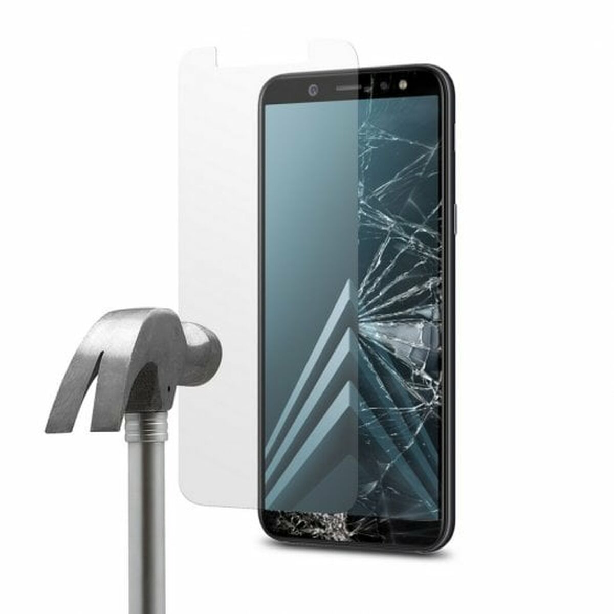 Skärmskydd i Härdat Glas Nueboo Galaxy A6 2018 Samsung Transparent