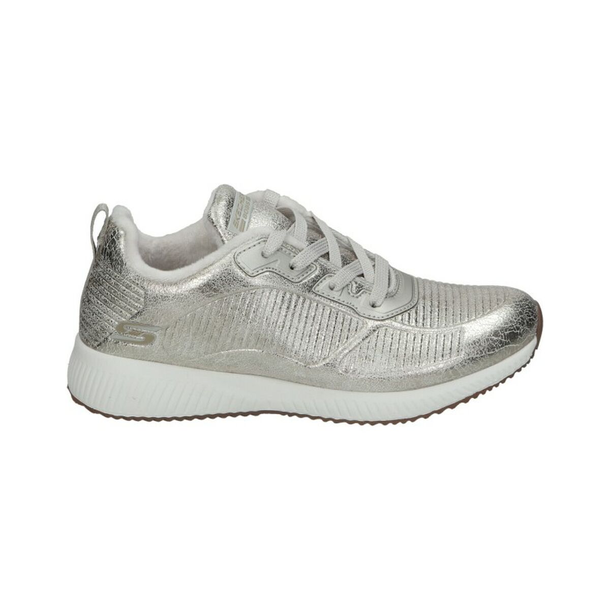 Gymnastiksko, Dam Skechers Bobs Sparkle Life Grå