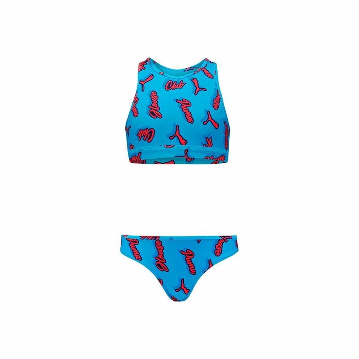 Bikinitrosa För Flickor Puma Printed Set Indigo