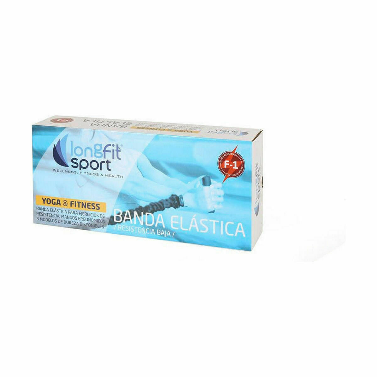 Elastiskt motståndsband LongFit Sport F1 (4 antal) - 2