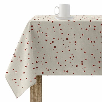 Fläckresistent bordsduk i harts Belum Merry Christmas Multicolour 180 x 180 cm