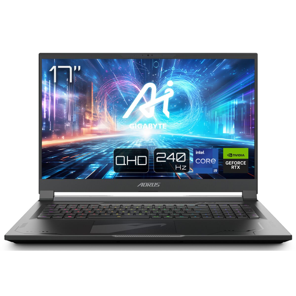 Bärbar dator Aorus 9RX7XAZGIAMHH1PT001 17" intel core i9-13980hx 32 GB RAM 2 TB SSD Nvidia Geforce RTX 4090 Qwerty portugisiska