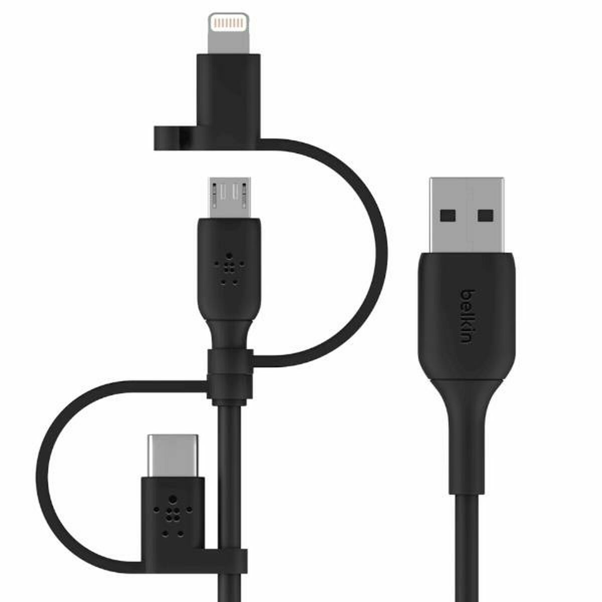 USB-kabel Belkin CAC001BT1MBK Svart 1 m - 2