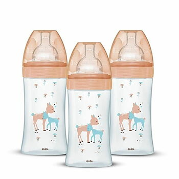 Set med nappflaskor Dodie 3 uds