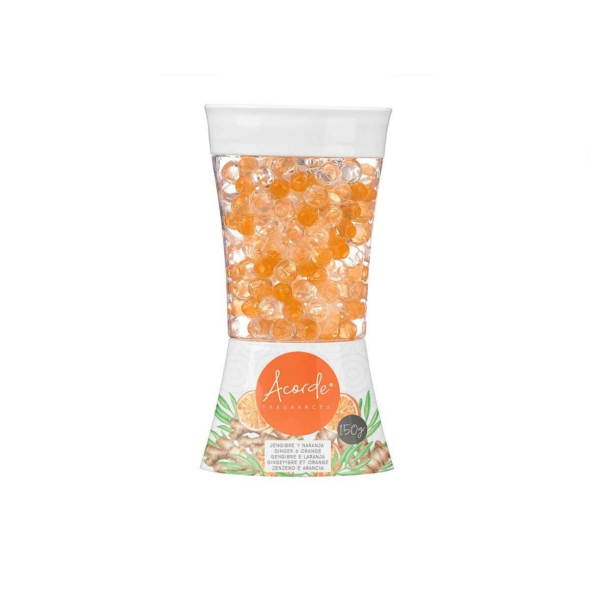 Luftrenare Acorde Orange Ingefära 150 g Gel (12 antal) - 2