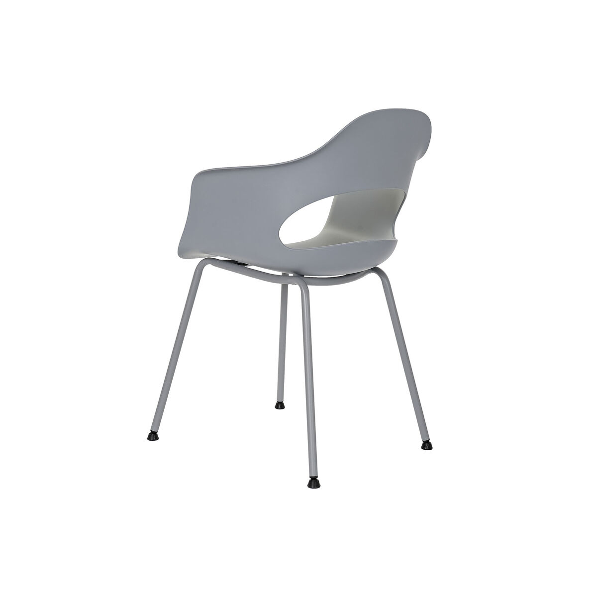 Stol DKD Home Decor Ljusgrå 56 x 54 x 80 cm - 6