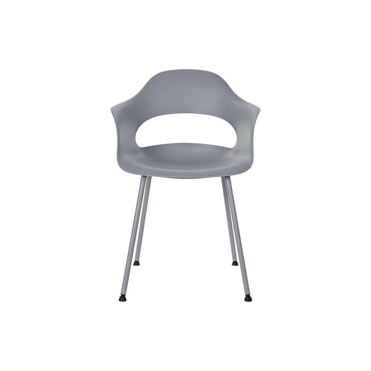Stol DKD Home Decor Ljusgrå 56 x 54 x 80 cm - 3