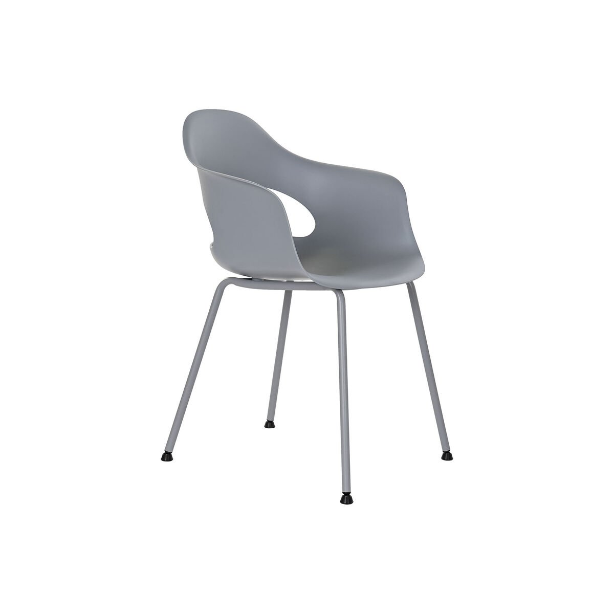 Stol DKD Home Decor Ljusgrå 56 x 54 x 80 cm - 5