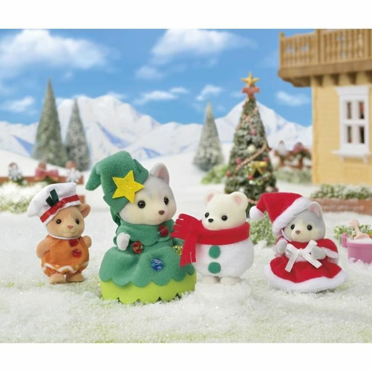 Tillbehör till dockhus Sylvanian Families Happy ChristmaS Friends - 5