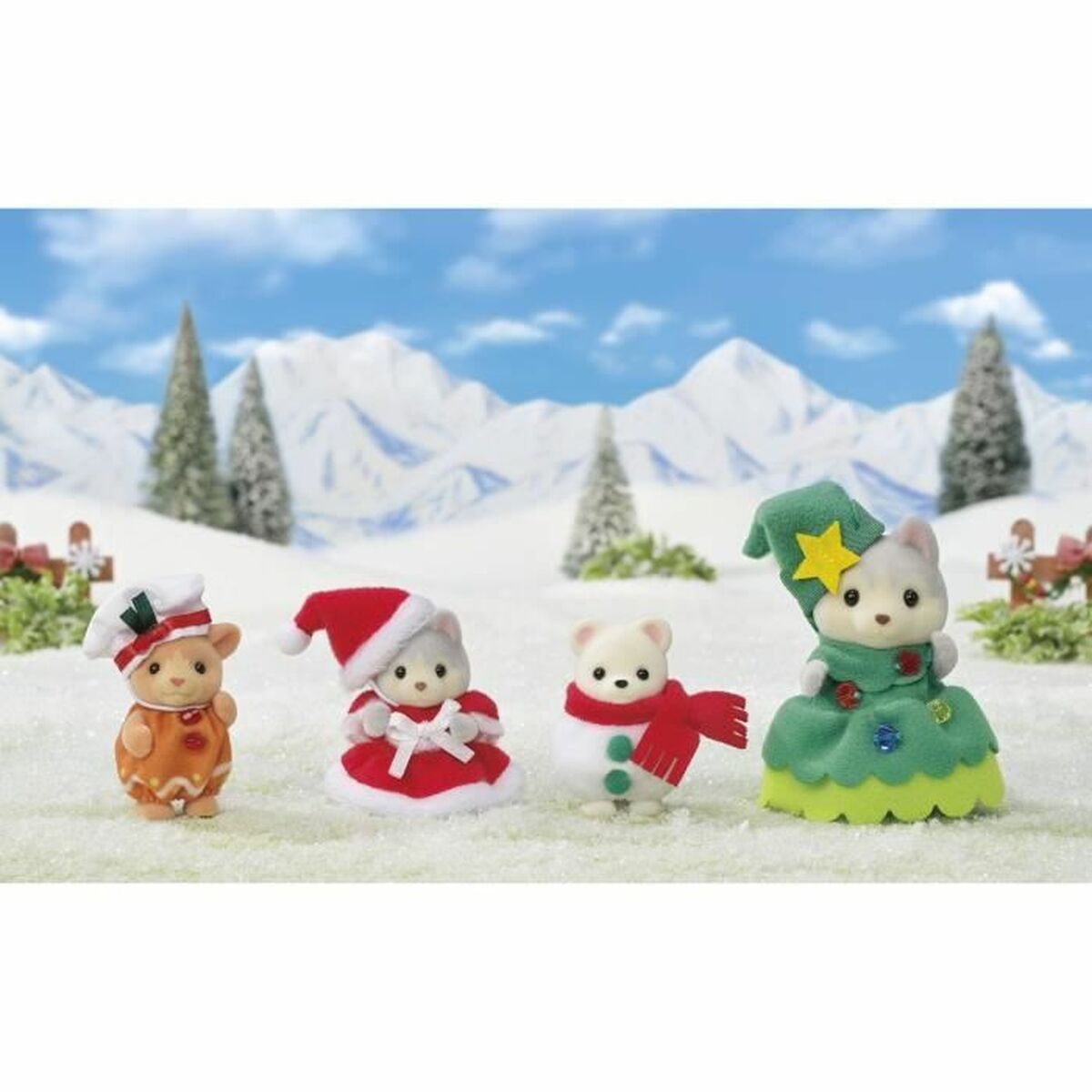 Tillbehör till dockhus Sylvanian Families Happy ChristmaS Friends - 4
