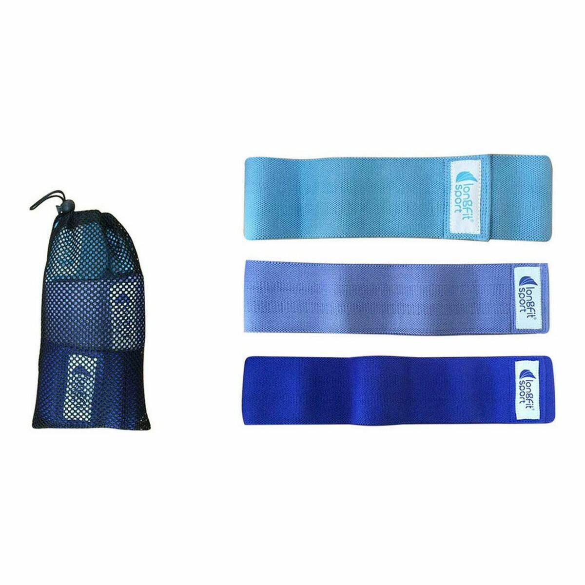Elastiska motståndsband LongFit Sport (3 antal) (6 antal) - 2