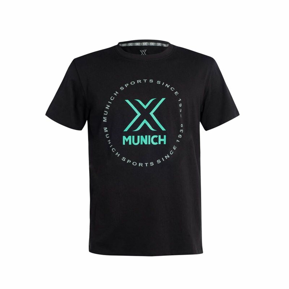 Sporttröja med ärmar Munich Svart