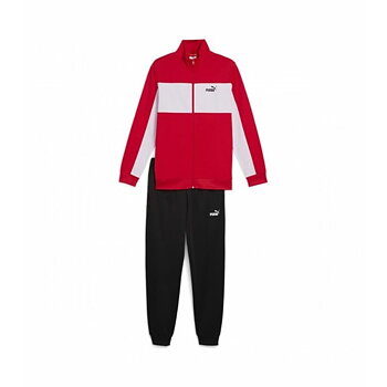 Träningsoverall, Vuxen Puma Poly Colorblock Suit C/O 687304 11 Röd Män