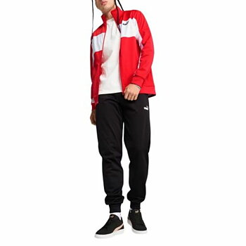 Träningsoverall, Vuxen Puma Poly Colorblock Suit C/O 687304 11 Röd Män