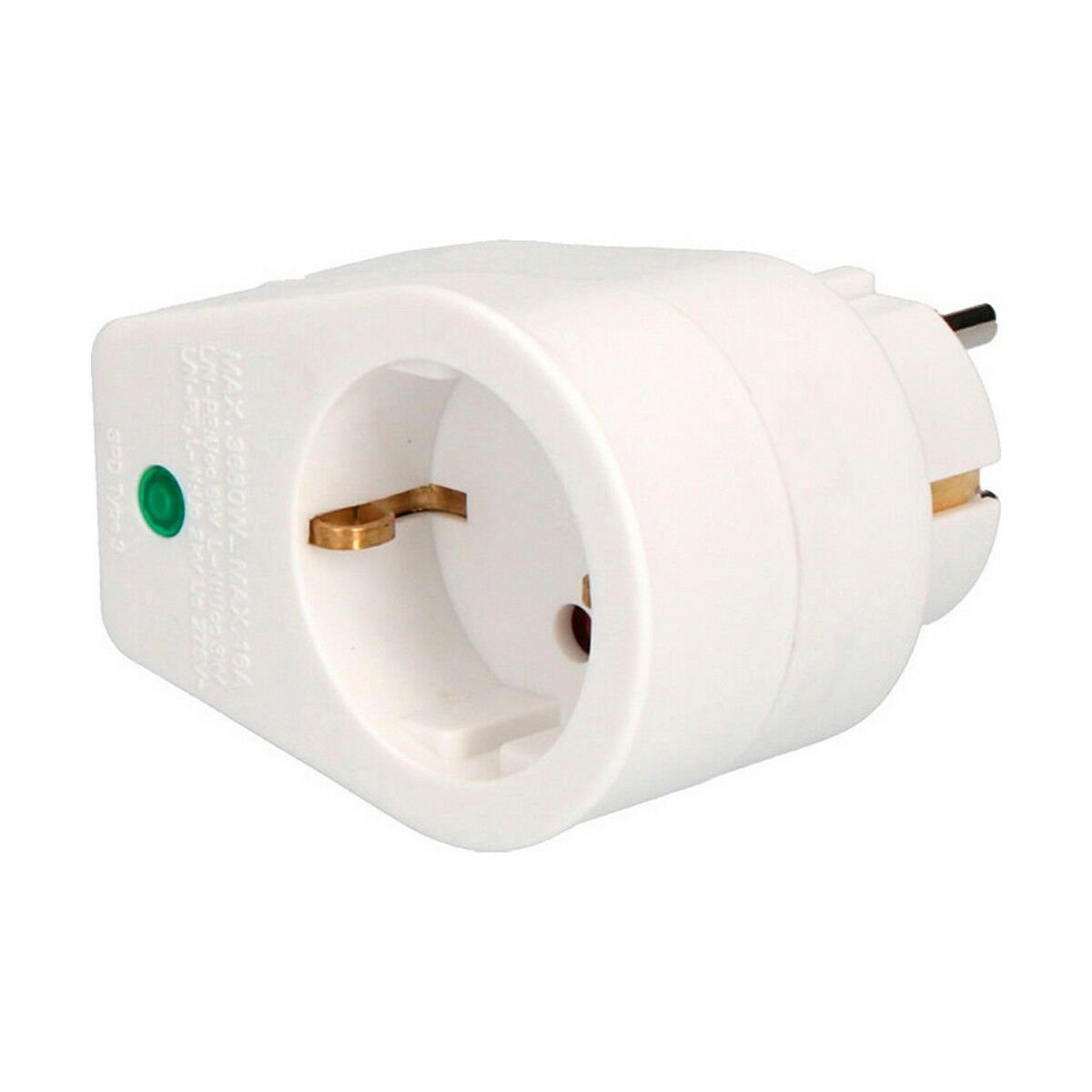Plug Adapter EDM R40049 Termoplast 250 V 10 A - 2