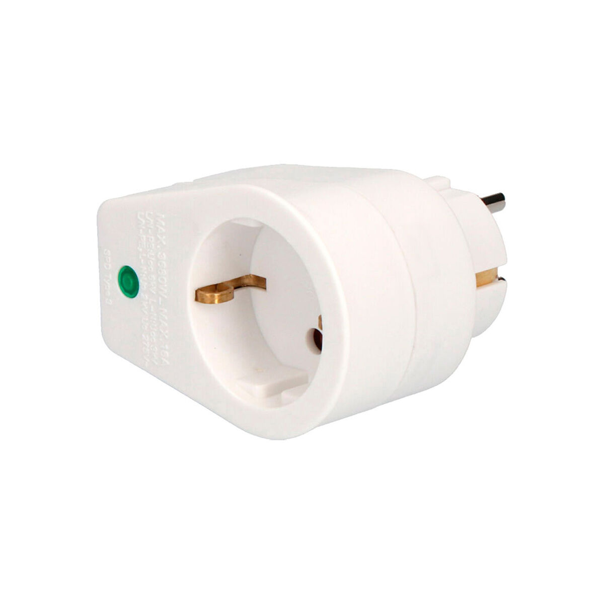 Plug Adapter EDM R40049 Termoplast 250 V 10 A - 4