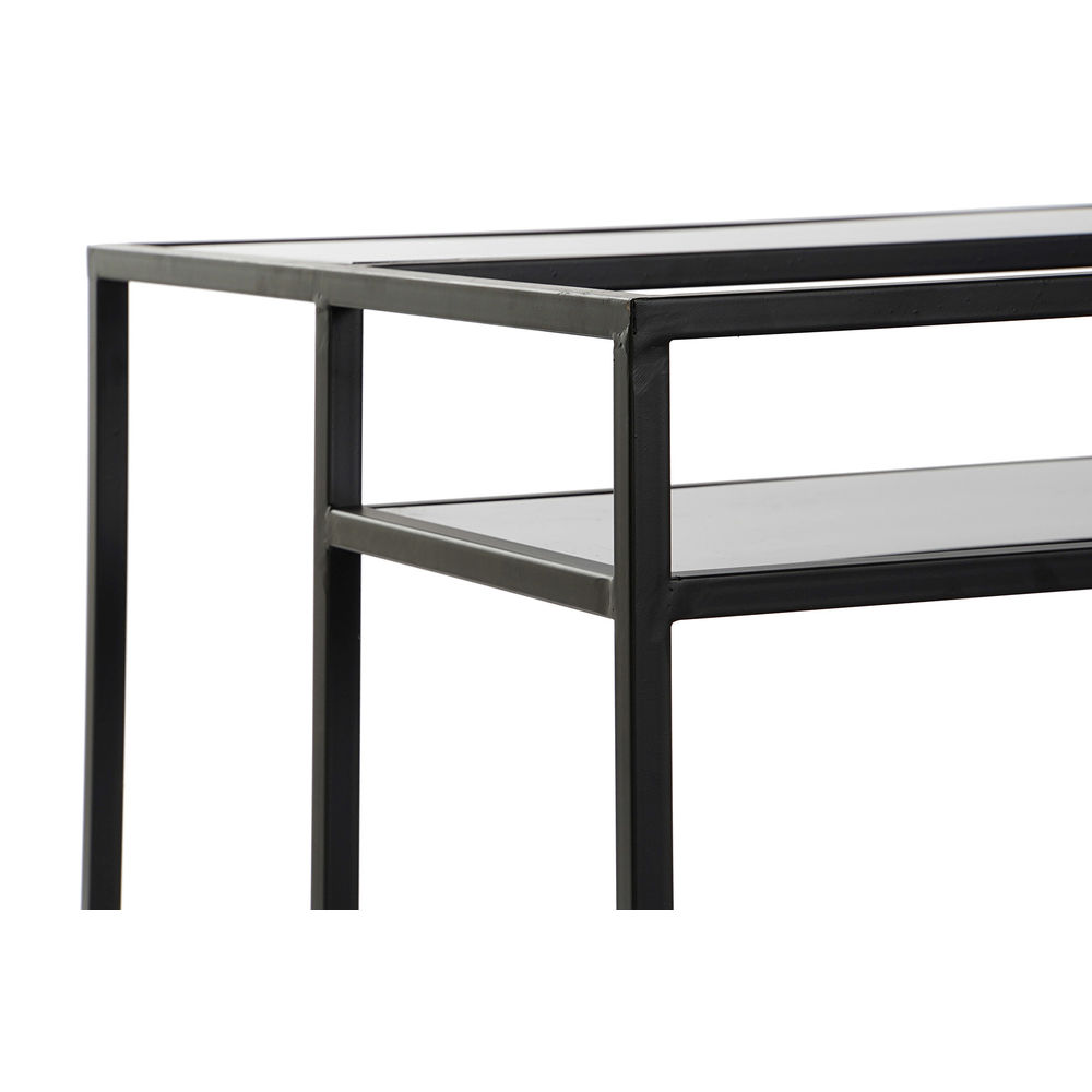 Soffbord DKD Home Decor 8424001787234 Svart Multicolour Naturell Trä Metall Speglar 120 x 60 x 50 cm - 4