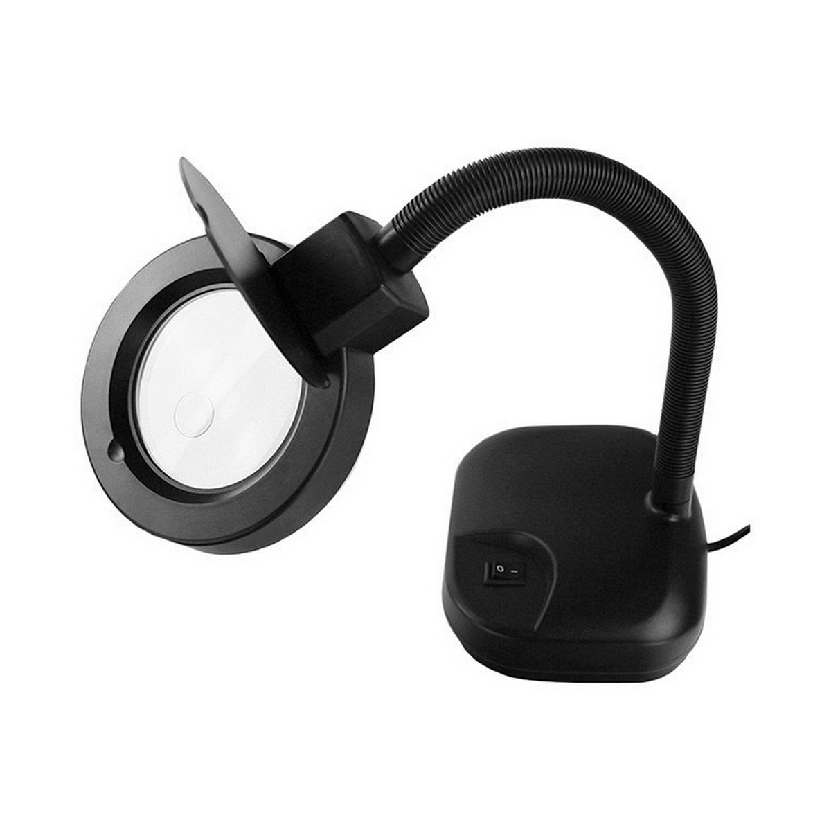 Flexo/skrivbordslampa EDM 30287 Svart 12 W 650 Lm 14 x 32 cm Förstoringsglas för skrivbordet - 2