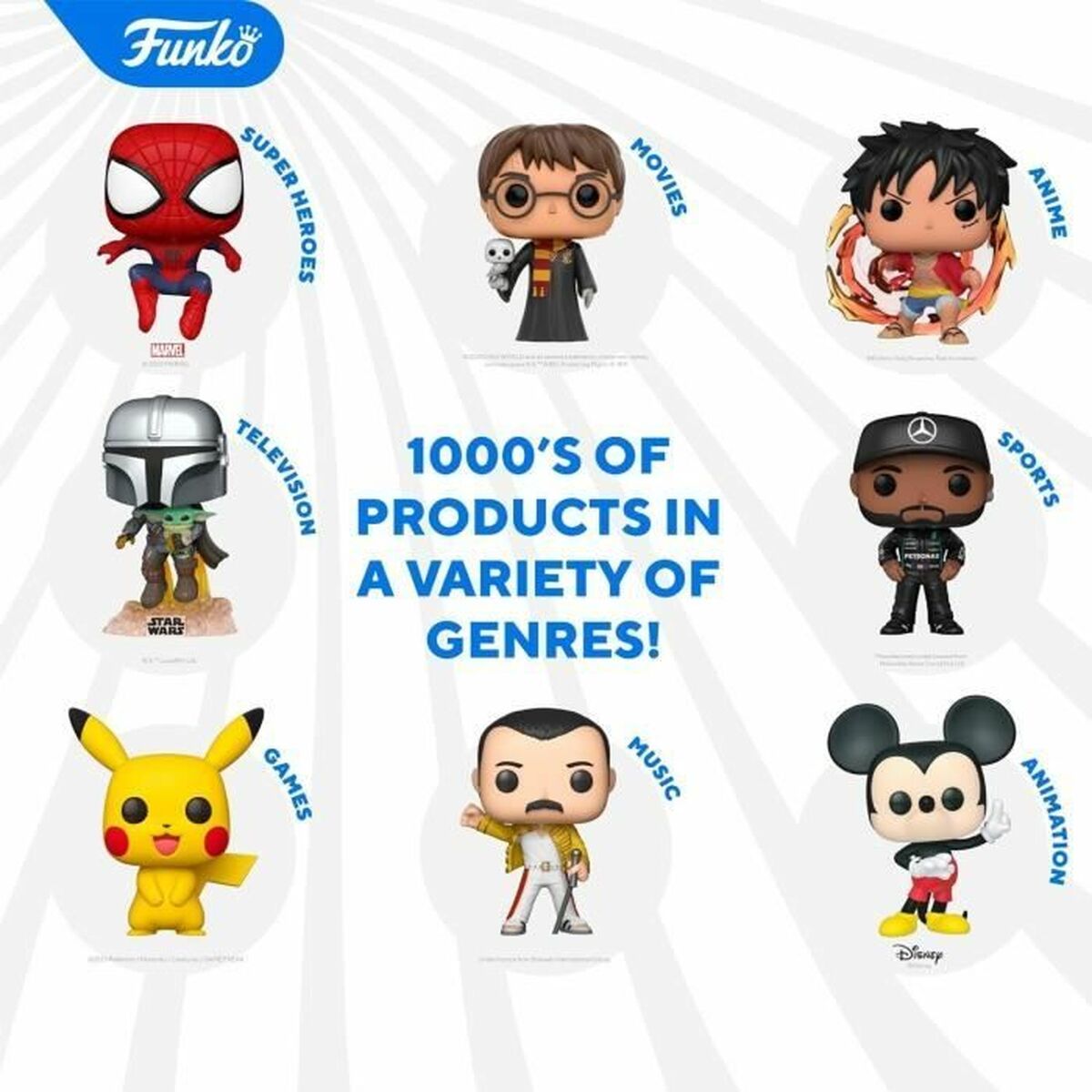 Samlingsfigurer Funko Pop! Multicolour - 3