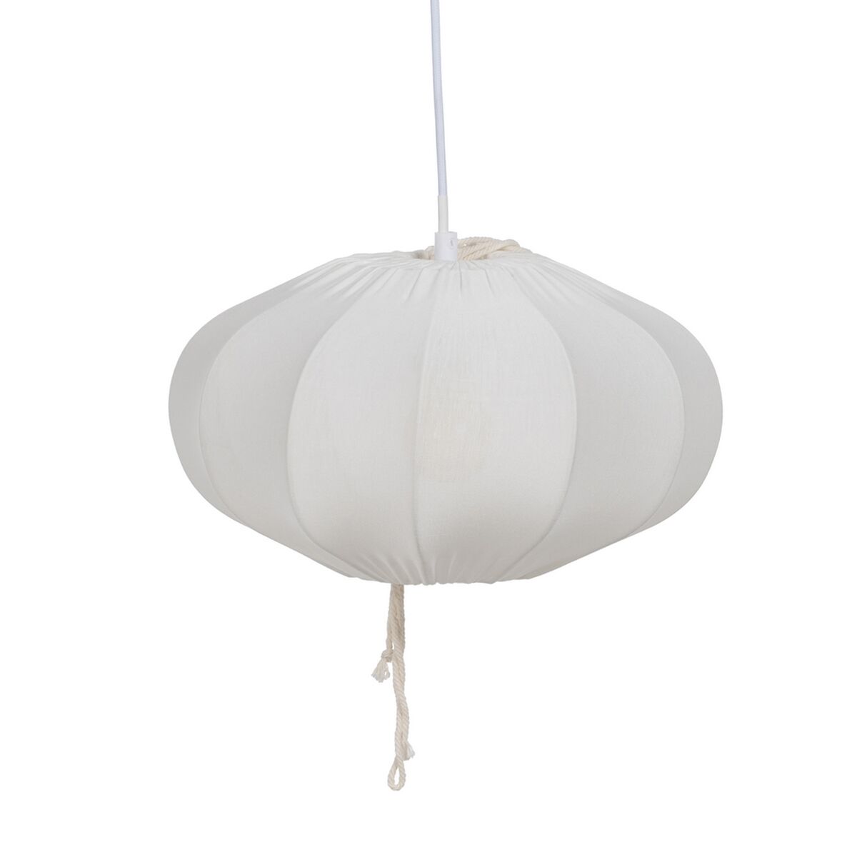Taklampa Vit Bomull 220-240 V 30 x 30 x 17,5 cm