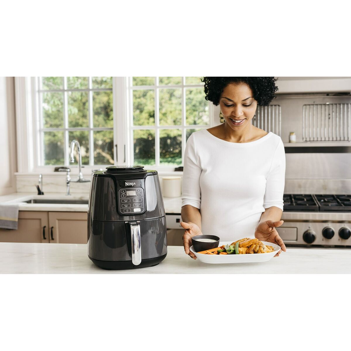 Luftfritös NINJA AF100 Svart 1500 W 3,8 L - 6