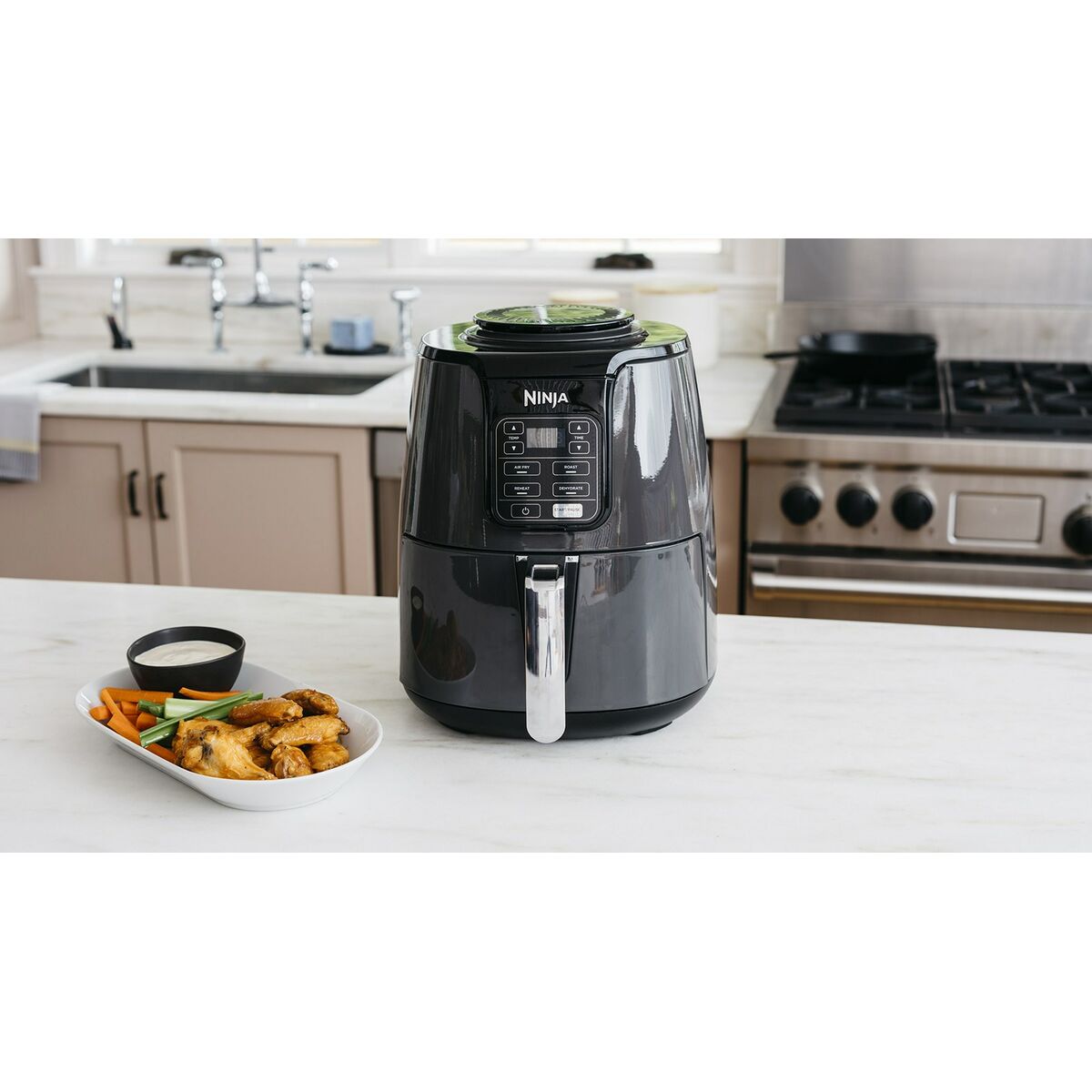 Luftfritös NINJA AF100 Svart 1500 W 3,8 L - 5