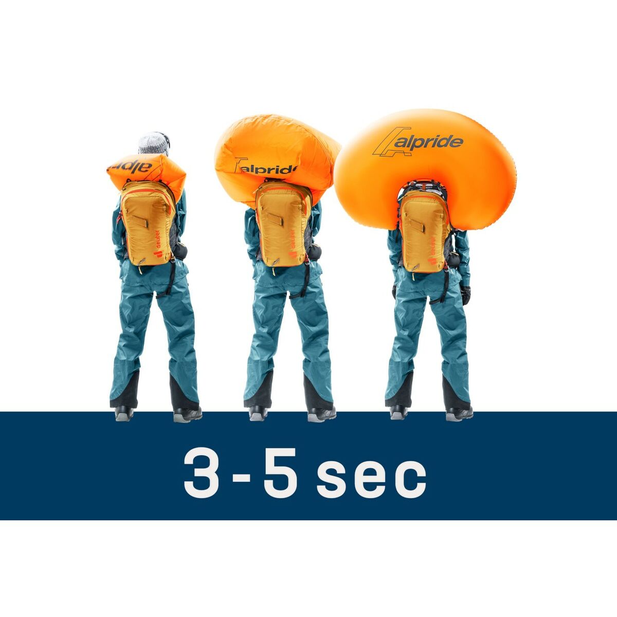 Ryggsäck för bergmiljö Deuter Alproof Lite 20 SL Gul Grafit 20 L - 4
