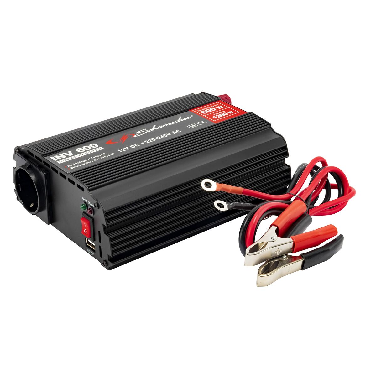 Elomvandlare Schumacher SCHS7002402 600-1200 W - 6
