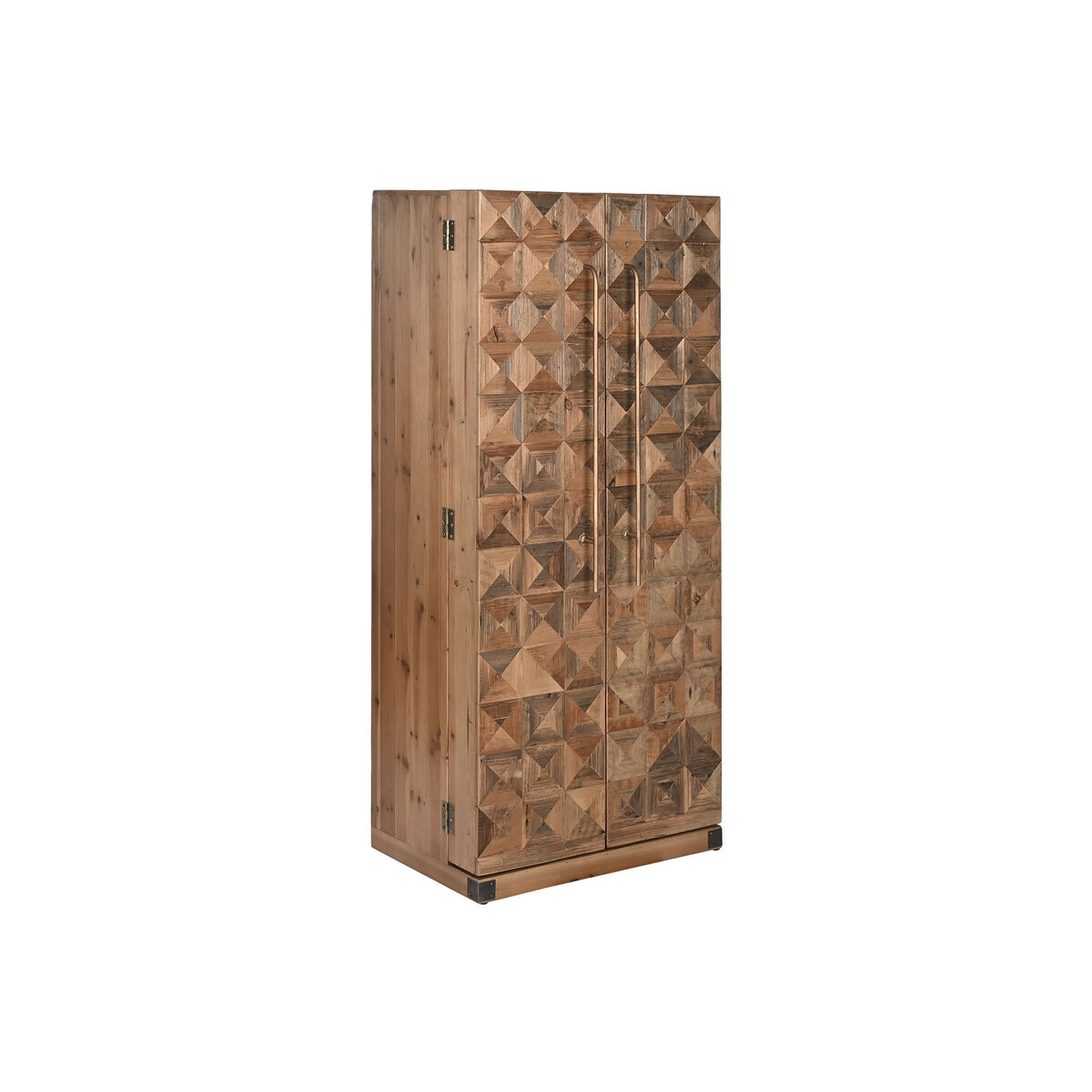 Flaskställ Home ESPRIT Brun Gran 64,5 x 45 x 146,5 cm