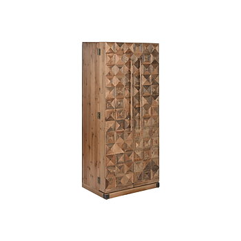 Flaskställ Home ESPRIT Brun Gran 64,5 x 45 x 146,5 cm
