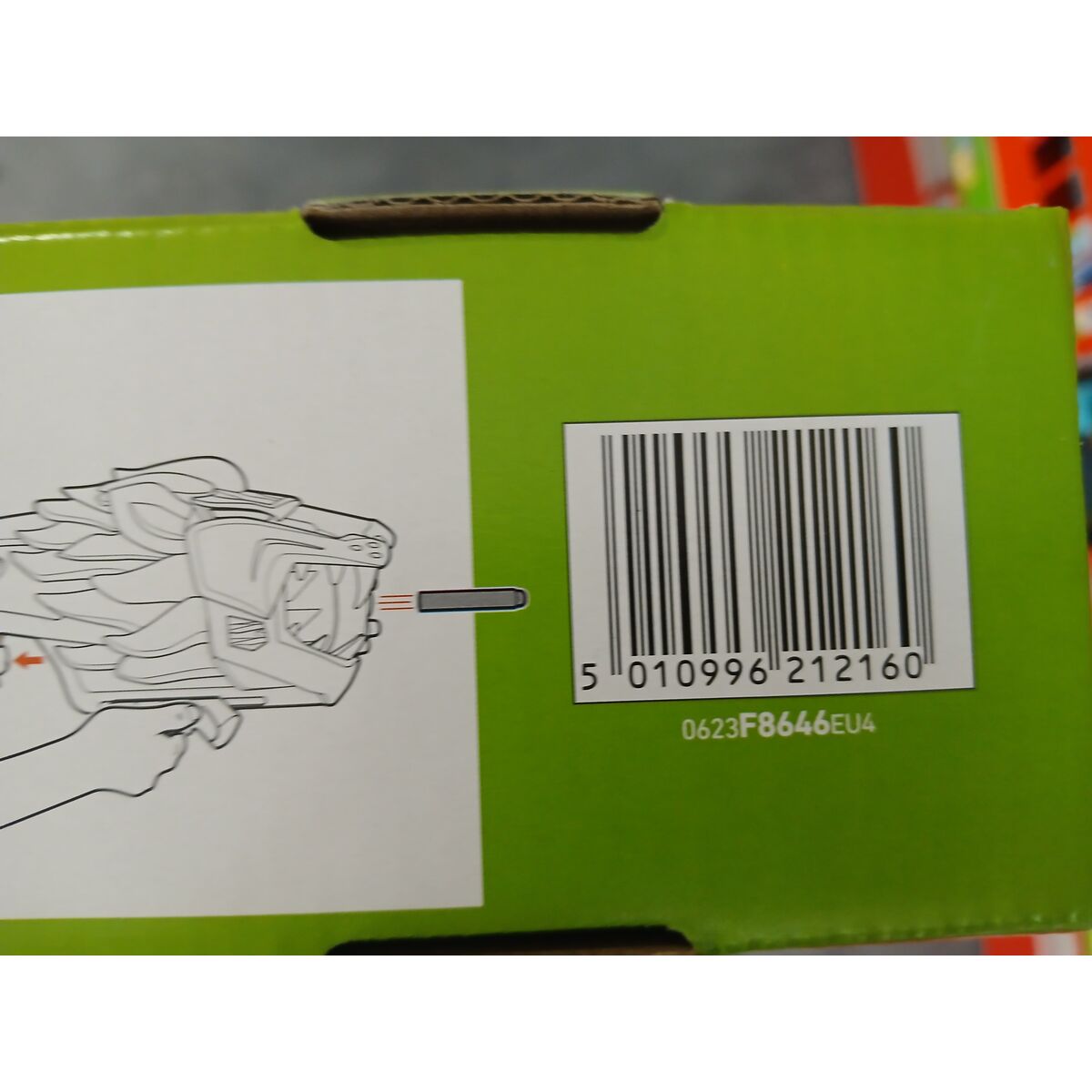 Pistol med Pilar Hasbro  Nerf Lionfury 25 x 45 cm - 5