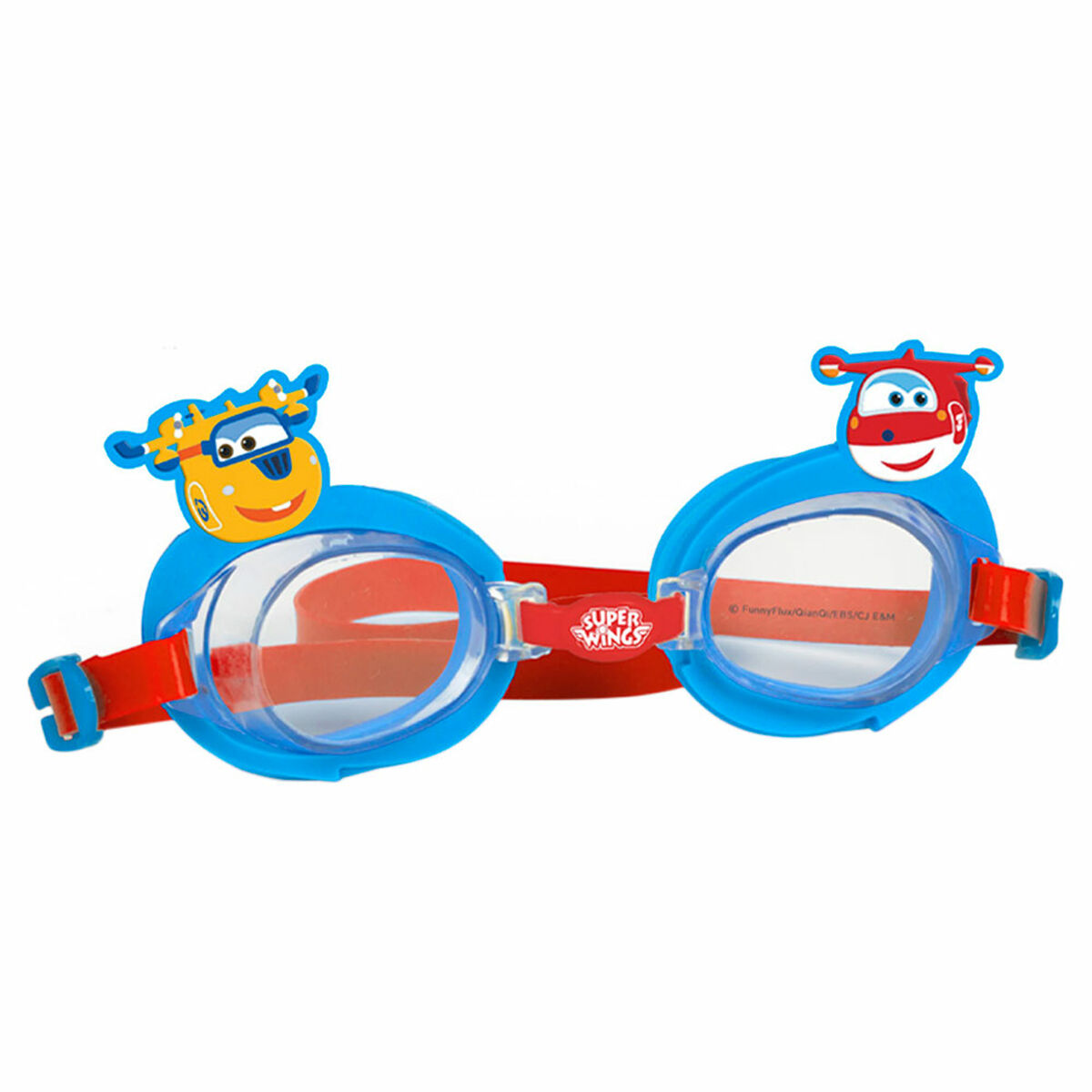 Badmössa och simglasögon Super Wings Barn (12 antal) - 3