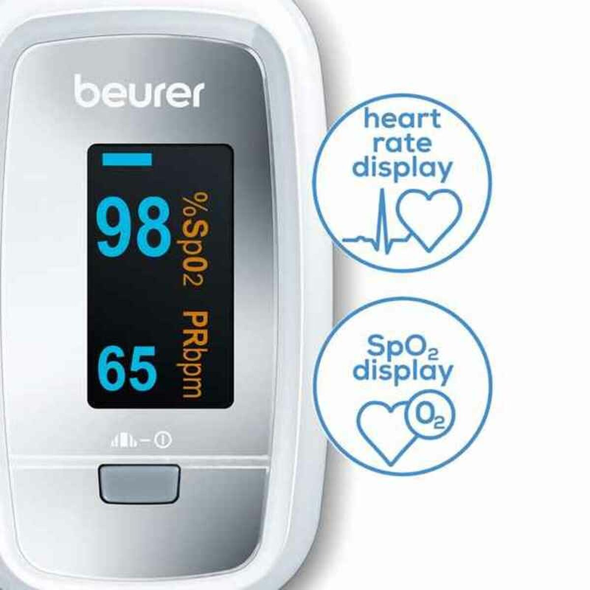 Oximeter med Puls Beurer 454.30 - 7