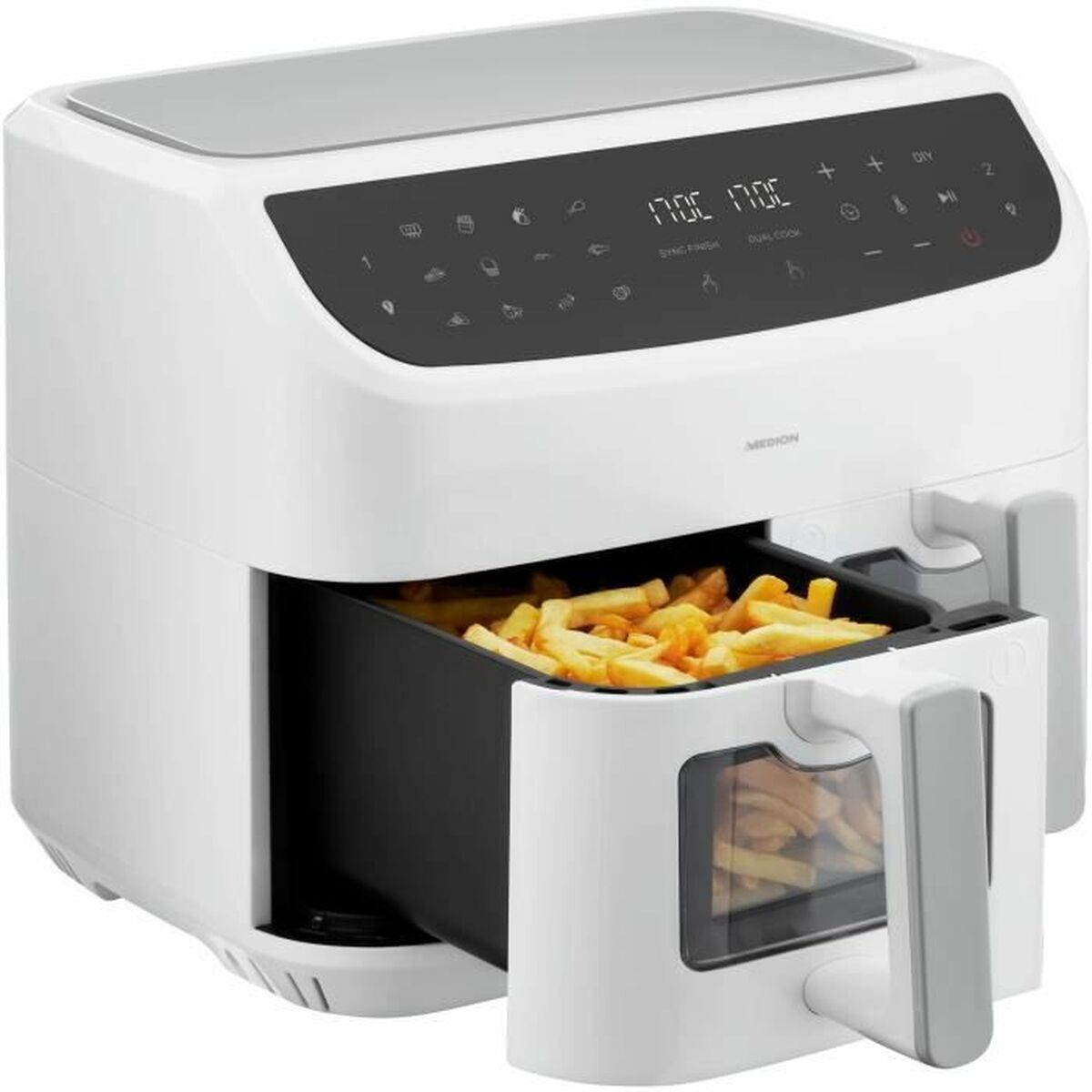 Luftfritös Medion LIFE P20 Vit 2600 W 8,7 l - 4