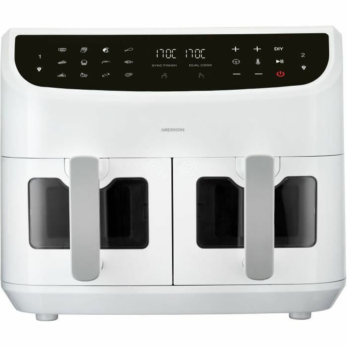 Luftfritös Medion LIFE P20 Vit 2600 W 8,7 l